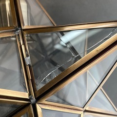 エトワール ペンダントランプ 真鍮フレームの、星形ランプ。の画像