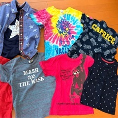 （130-①）子供服、130サイズ、男の子、14点まとめ売り、WASK、WamWam含む年末までお値下げしましたの画像