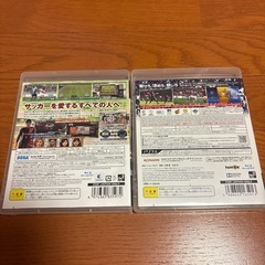 PS3ソフト　サカつく&ウイイレ2014中古美品の画像