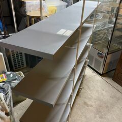 【リユースショップスパークル】シェルフ　No.201　IKEA　ENETRI　グレー　エネトリー　ラック　配送設置可能♪の画像