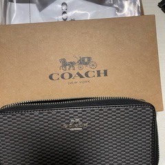 メンズ　COACH長財布（使用品）の画像