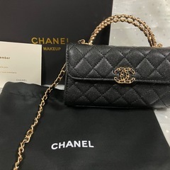 ノベルティ　CHANEL チェーン　財布　バッグ シャネル☆チェーンウォレット☆バッグ☆かなり美品です！ノベルティ