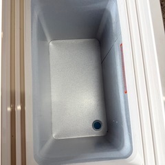 札幌市内配送可 美品 2006年製 サンデン 18L 冷凍ショーケース 冷凍ストッカー PF-G035MXB キャスター付き ガラス扉 の画像