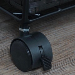 キャスター付きランドリーワゴン　無料で差し上げます　取りに来てくれる方の画像