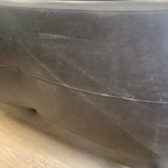 karimoku 2人掛けソファー  キズ・ヨゴレ有の画像