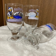 【Disney】ドナルドダック　グラス【中古品】の画像