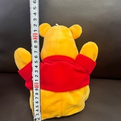 【ほぼ新品】プーさんハンドマペットの画像