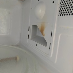 ３年使用　電子レンジ(コゲ有り)の画像