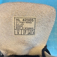 ホーキンス　編上げブーツ　白の画像