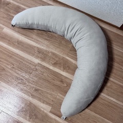 抱き枕、授乳枕【グレー】の画像