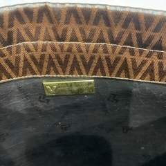 Valentino ブラウン クラッチバッグ【アンティーク】の画像