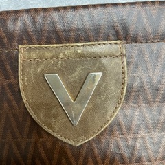 Valentino ブラウン クラッチバッグ【アンティーク】の画像