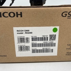 【トレファク足立扇店】 ﾃﾞｼﾞﾀﾙｶﾒﾗ RICOH Ｇ900 R0260 付属品完備 箱付の画像