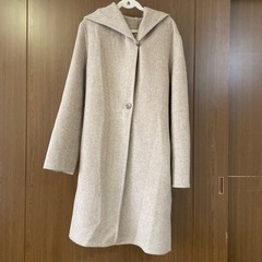 ブラウンベージュ　コート　Mの画像