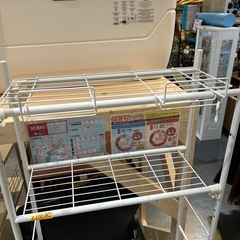 【ランドリーラック】クリーニング済み【管理番号1224】五の画像