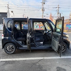 ダイハツ タント カスタム　L375S 車検有り　ブラック 軽自動車　激安の画像