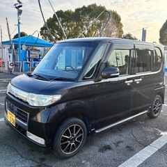 ダイハツ タント カスタム　L375S 車検有り　ブラック 軽自動車　激安の画像