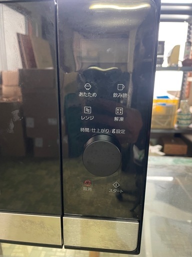 【引取限定】決まりました！Panasonic 電子レンジ　NE-FL222-K 2024年製　美品