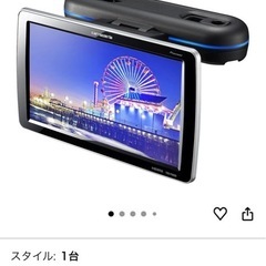 車内　モニター２個セット　の画像
