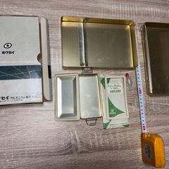 昭和レトロアルミ弁当箱　自宅で見つけましたの画像