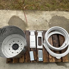 【分解洗浄済み】ハイセンス全自動洗濯機　4.5kg   1~2人用　の画像