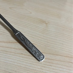 スプーン、銀色、花柄、14本、バラ売りOKの画像