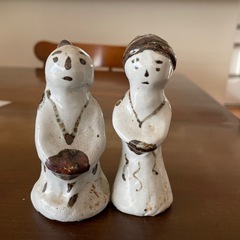 土偶置き物骨董品の画像