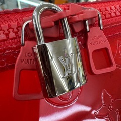  ☆ドリーム荒牧店☆LOUIS VUITTON ルイヴィトン キーポル・バンドリエール50 モノグラム・レッド・クリア 2019年限定 M53274の画像