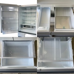 Panasonic 冷凍冷蔵庫 NR-E46HV1L-W 2024年製 パナソニック セラミックオフホワイト 白 5ドア の画像