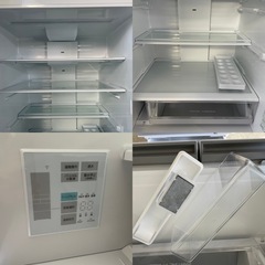 Panasonic 冷凍冷蔵庫 NR-E46HV1L-W 2024年製 パナソニック セラミックオフホワイト 白 5ドア の画像