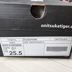 onitsuka  tigerスニーカーの画像
