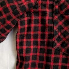 チェック柄 ネルシャツ レディース　Mサイズの画像