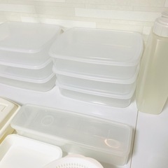 大型タッパー　おせち料理仕込みや飲食店様　マルシェにもの画像