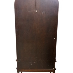 NO.2668【引取り限定】飛騨産業 穂高シリーズ キュリオケース 飾り棚 ガラス扉 キツツキマーク 収納 家具 中古の画像