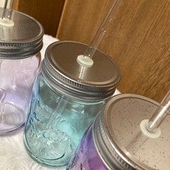 【中古品】ガラス　タンブラーコップ【セット】の画像