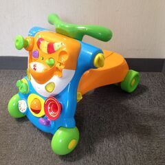 【年末年始営業のお知らせ】12月29日～1月4日までお休みとさせていただきます ◆ トイザらス ベビーザらス ブルーイン 2in1 ライドアンドウォーカー 手押し車 乗用玩具の画像