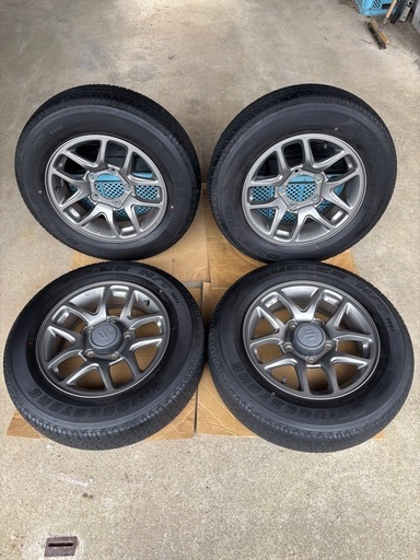 【中古】BRIDGESTONE　ジムニーJB64 純正タイヤ ホイール4本セット