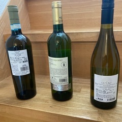 白ワイン5本　辛口の画像
