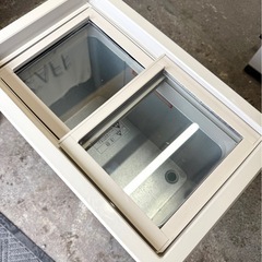 札幌市内配送可 美品 2006年製 サンデン 18L 冷凍ショーケース 冷凍ストッカー PF-G035MXB キャスター付き ガラス扉 02 の画像