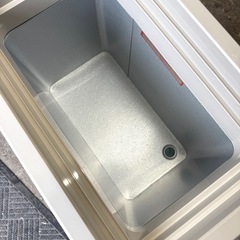 札幌市内配送可 美品 2006年製 サンデン 18L 冷凍ショーケース 冷凍ストッカー PF-G035MXB キャスター付き ガラス扉 02 の画像