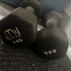 JTWのダンベル　5kgと8kgがありますの画像
