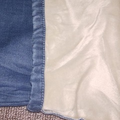裏起毛デニムの画像