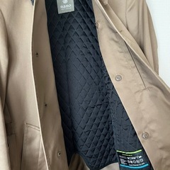 nano UNIVERSEシングルトレンチコート インナー付きの画像