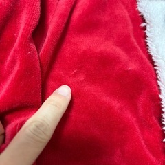 サンタコスチューム　90cmの画像