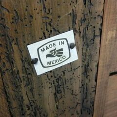 センターテーブル セグシーノ 幅約110cm メキシコ産 ローテーブル カントリーテイスト リビングテーブル 札幌市 西区 西野店の画像