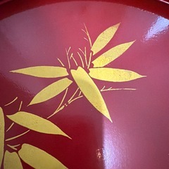 お盆 飾り 骨董品 芸術漆器 大小 希少の画像