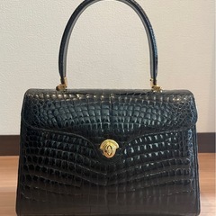 受渡し決まりました【美品】 Accent クロコダイル　ハンドバッグの画像