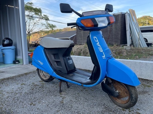 玄人向け リード50 SD AF01 旧車 レストアベース (そこの角を左