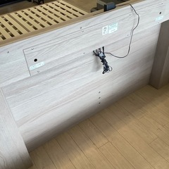 ニトリ　クイーンベッド の画像