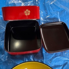 汁椀 10枚、重箱2つ、菓子皿1枚の画像